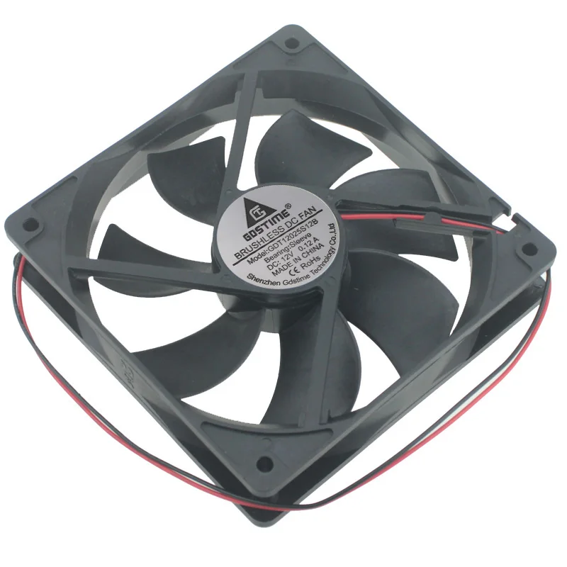 

120*120*25mm DC 5V 12V 24V sleeve bearing Converter Brushless axial Fan 12cm 120mm 12025 dc cooling fan dc fan