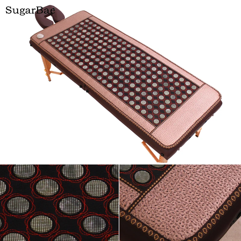 

Electric Heating Temperature Control Jade Stone Mat Tourmaline Care Health Care Beauty Salon Free Shipping