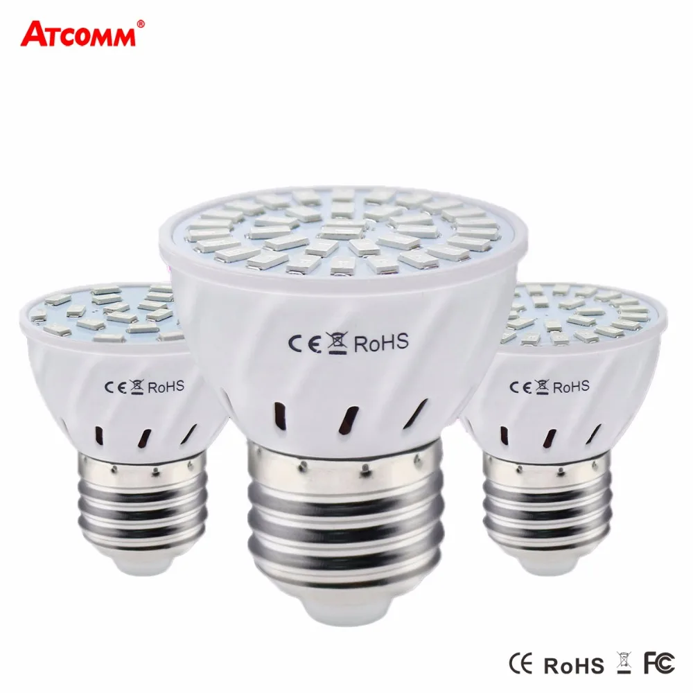 Full Spectrum E27 LED Grow Lights 5730 LEDs Emitting Diode Grow Bulbs
