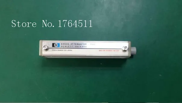 

[BELLA] ORIGINAL /Agilent 8494G DC-4GHZ 0-11dB 1dB step SMA programmable step attenuator