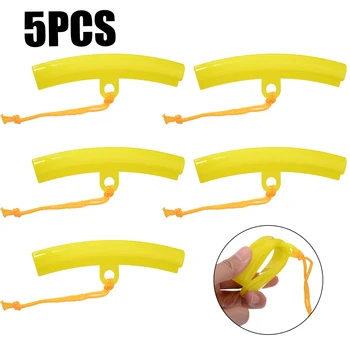

5Pcs Tire Rim Protection Rim Mounting Protection Grilled Tire Machine Accessories Tool High Toughness Rim Protector 150x21mm