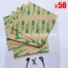 50 шт. 9 см* 9 см 3M 467 467MP Двухсторонняя клейкая лента дигитайзер сенсорный экран Iphone светодиодный ЖК-дисплей