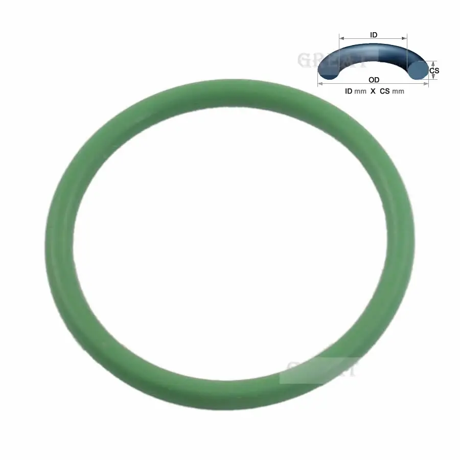 escaleren satire Zuivelproducten Bs1806-006 ( Bs006 ) 0.114" X 0.07" Fkm Fpm Fmc Fluorocarbon Fkm Sha 75  Green 7732c O-ring Oring Sealing O Ring Rubber - Oil Seals & Other Seals -  AliExpress