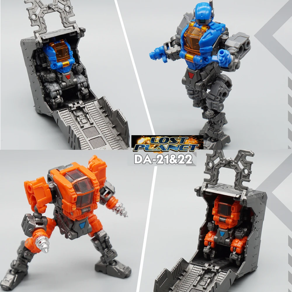 MFT трансформация DA21 и DA22 DA-21 и DA-22 Powered-suit Diaclone Lost Planet Mech Cosmic DIAKRON фигурка робота игрушки