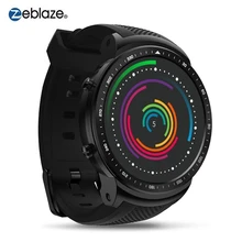 Оригинальные Смарт-часы Zeblaze Thor PRO 3g gps, 1,53 дюймов, Android 5,1, MTK6580, 1,0 ГГц, 1 Гб+ 16 ГБ, Смарт-часы BT 4,0, носимые устройства для мужчин