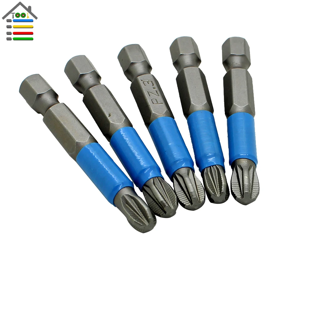 AUTOTOOLHOME 10 шт. PH1 PZ1 PZ2 PZ3 Набор отверток шестигранный магнитный Противоскользящий