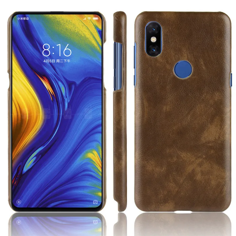 

Leather Case for Xiaomi Mi 8 SE Explorer Lite Max Mix 3 2S 6X A2 Case Hard Matte Back Cover Case for Xiaomi Mi8 8SE Bumper Shell