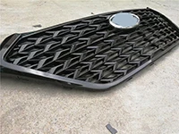 Автомобильные аксессуары для hyundai Tucson- гоночная решетка гриль Передняя Маска Крышка грили подходит для MONDEO черный серебристый автомобильный Стайлинг - Цвет: BLACK