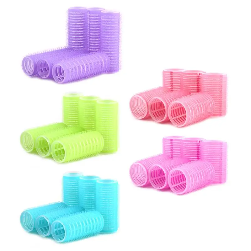 

6Pcs/Set DIY Hair Salon Curlers Rollers Tool Soft Large Hairdressing Tools