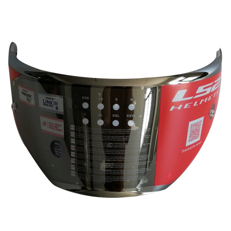 LS2 METRO шлем козырек подходит для LS2 FF324 откидной шлем модель прозрачная линза без отверстий pinlock не подходит METRO EVO