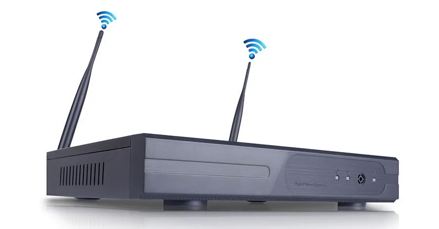 Buy Wireless NVR WiFi IP CAMERA CCTV DVR KIT 4CH 720P HD P2P Home ...