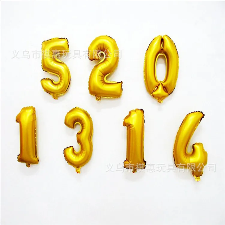 Birthday Party Decorations Adult Foil Balloons Graduation 2019 Air Balloons Ramadan Kareem Number Balloon Baby SHower Party Balloons (8)