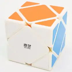 QiYi QiCheng A 3x3x3 speed Skew волшебный куб Развивающий Пазл игрушки соревнование Твист белый
