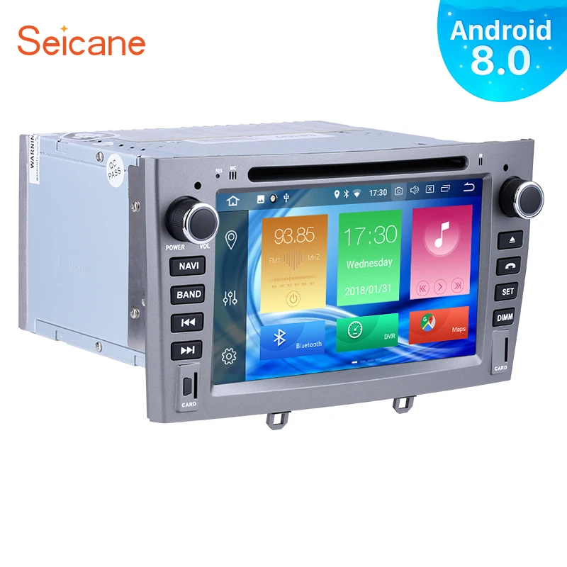 

Seicane 2Din Android 8.0 7inch Car Radio For 2010 2011 PEUGEOT 408 GPS Navigation Touchscreen Multimedia Player Head Unit