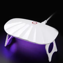 Лампа для ногтей USB 6 Вт светодиодный инструмент для сушки ногтей УФ-сушилки для ногтей лампа для лака сушилка машинка для дизайна ногтей лампа для лака гель