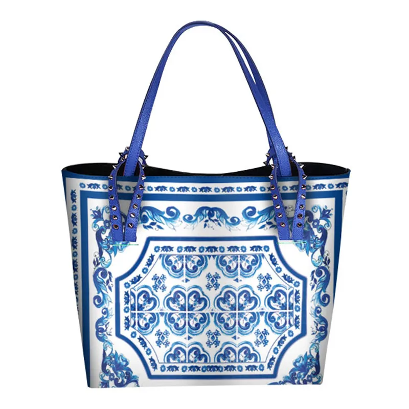 

Luxury Italy Brand Famous Designer Handbag Luxurious Print Bags Female Genuine Leather Shopping Bag Shoulder Handbags and Clutch