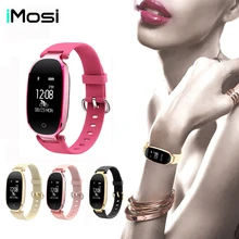 Imosi S3 смарт-браслет для девушек, женщин, монитор сердечного ритма, наручные смарт-браслет для женщин, фитнес-трекер, браслет