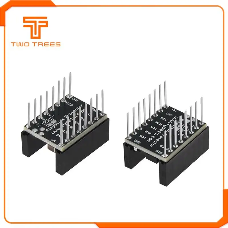 

1pc Silent Step Stick Protector Stepper Motor Drives Plug-type Silent Stepper For 3D Printer Parts Driver TMC2130 V1.1/TMC2208