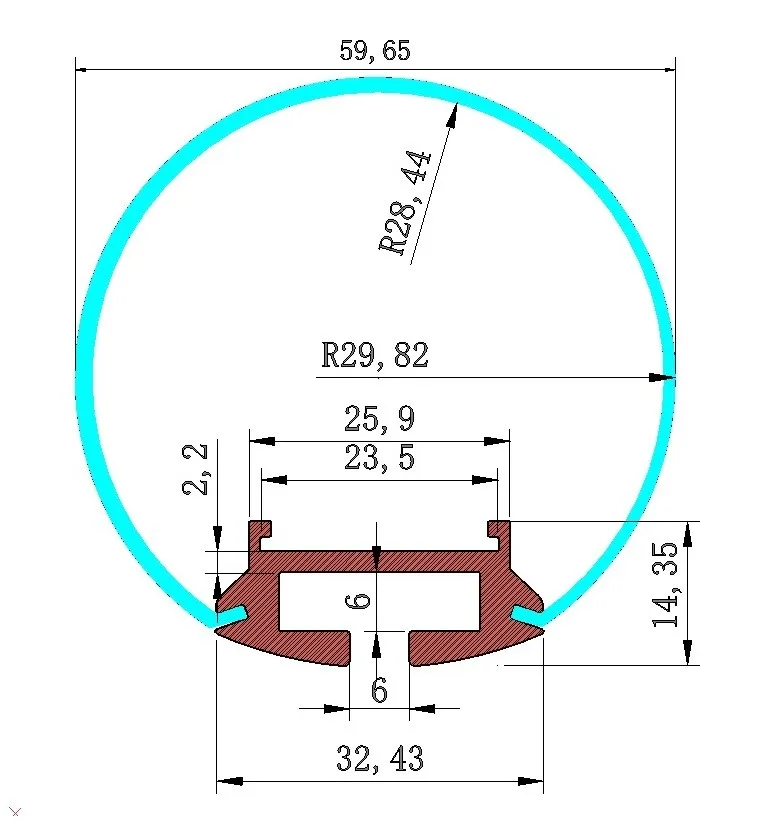 HL-BAPL069A section profile