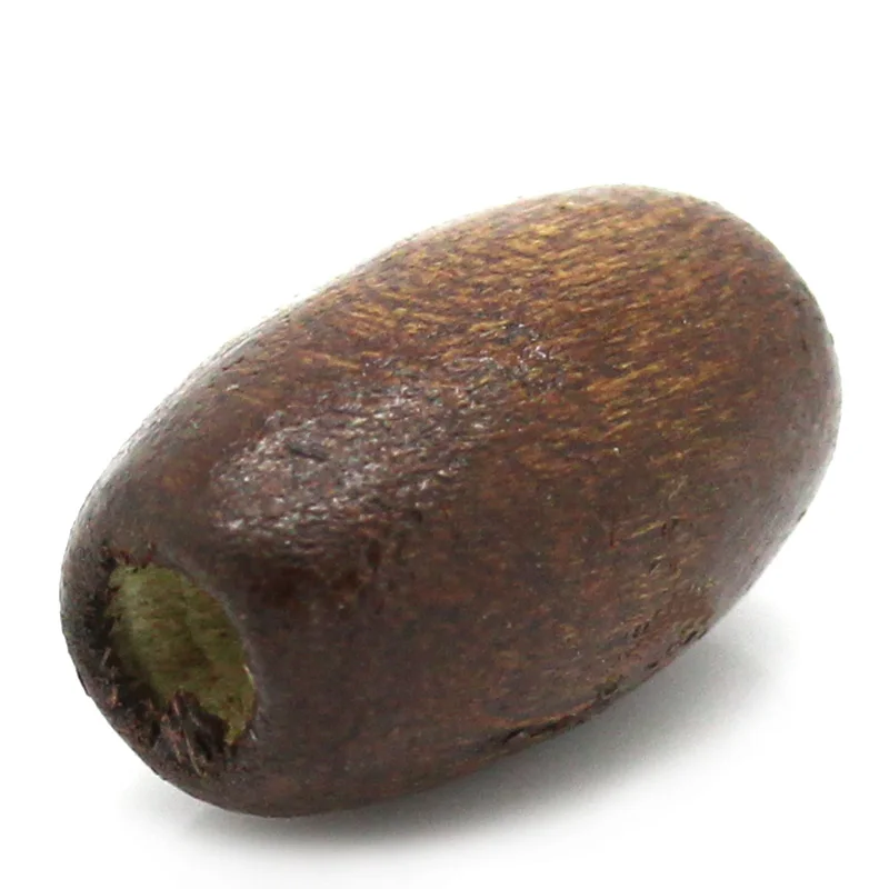 

DoreenBeads Wood Spacer Beads Oval Coffee About 12mm( 4/8") x 8mm( 3/8"), Hole: Approx 3mm, 85 PCs