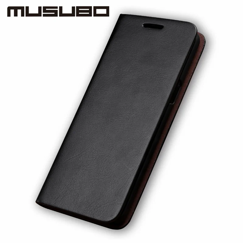 Musubo Роскошный Кожаные чехлы Чехол для samsung Galaxy S9 плюс S8 + S7 края примечание Note 9 8 5