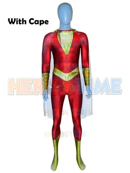 

3d Printed Shazam Suit Shazam! Film Version Billy Botson Cosplay Costume