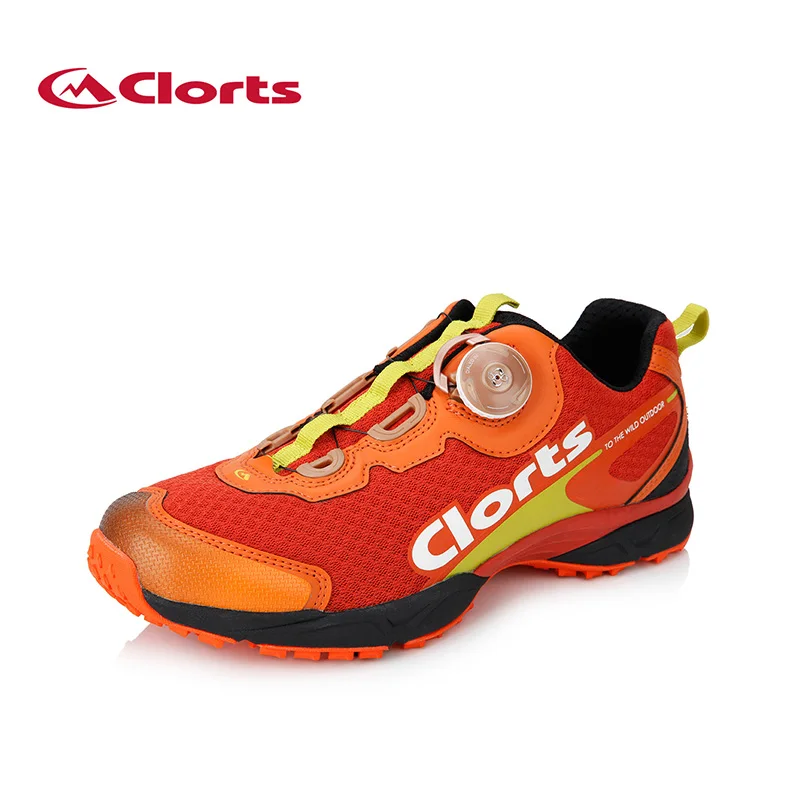 

Clorts BOA Lacing Men Running Shoes Trail Shoes for Run Light Runner Sport Shoes Shock Absorption Athletic Shoes R011A