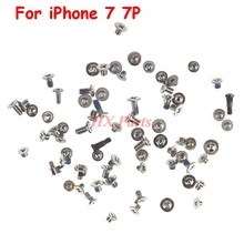 20 упак./лот полный набор винтов для iPhone 7, 7 Plus с серебряным низом пять звезд Pentalobe винты запасные части
