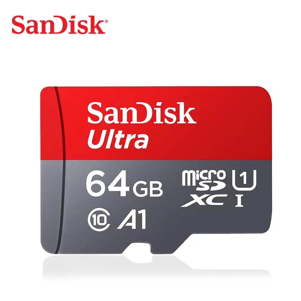 Купить Карта памяти SanDisk A1 128 GB 64 gb 100 МБ с. micro SD карты class10 16 gb 32 gb 98 МБ с. Ultra Microsd UHS I оригинальный карта памяти TF