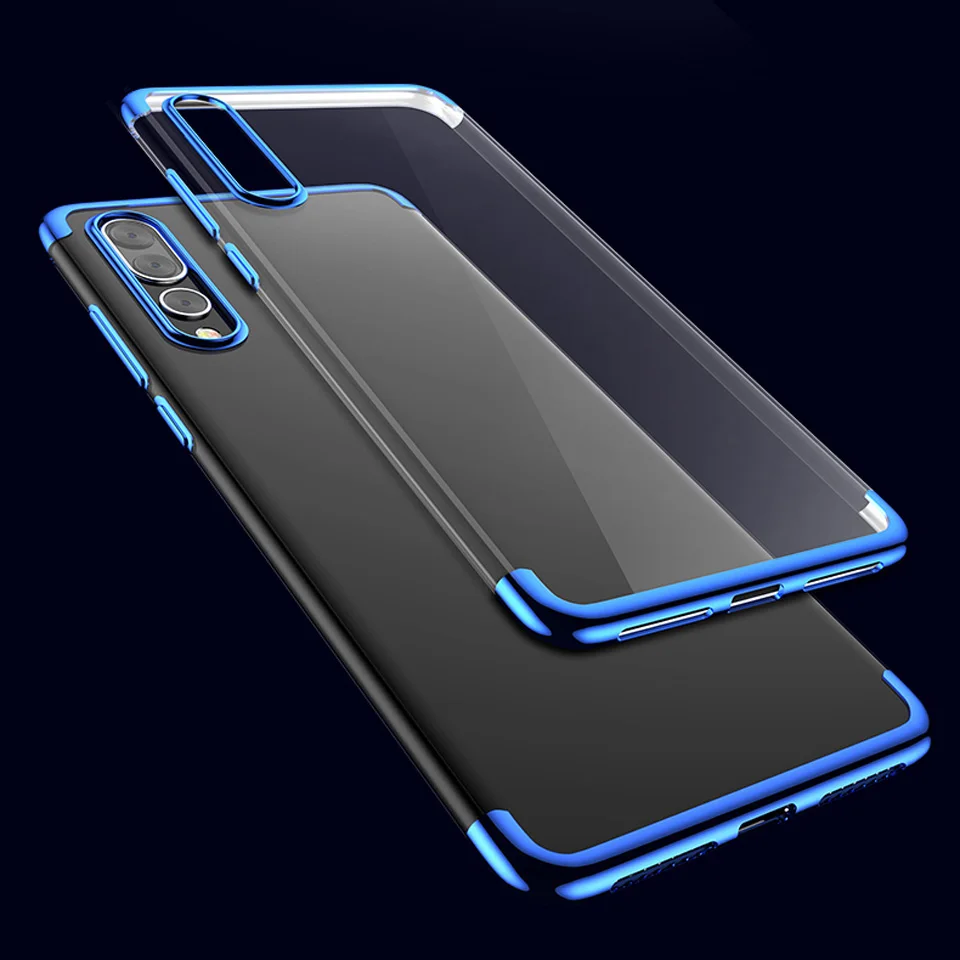 Рамка с блестками TPU чехол для Huawei P20 Pro Mate 20 10 P9 Lite 2017 P10 Honor 9 8X 7X Y6 Prime Y7 2018