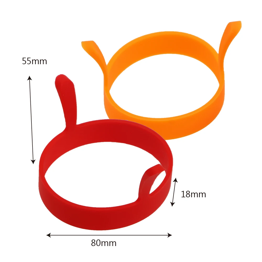 HILIFE омлет жареное яйцо форма для печенья кольцо яйцо круглая форма практичный Силикон Инструмент для приготовления пищи нетоксичные кухонные аксессуары
