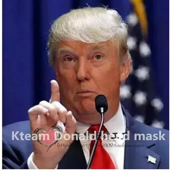 

Hot!!America New President Donald Trump Costume Mask Presidential Republican Primary Rallies Halloween Party Cosplay Human Mask