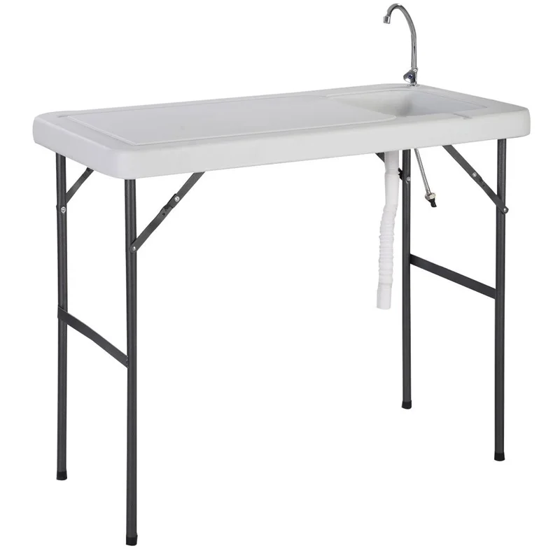 

Folding Portable Fish Hunting Cleaning Cutting Table Camping Fish Outdoor Lightweight Table OP2767