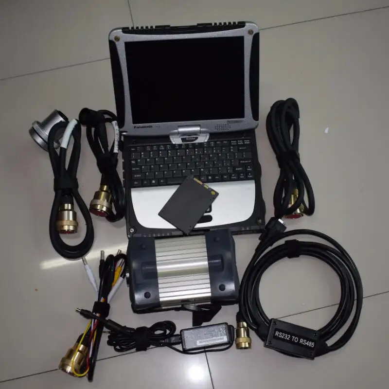  Für C3 Scanner MB Sterne C3 SSD V2014.12 software mit sata-schnittstelle festplatte für CF-19 diagn