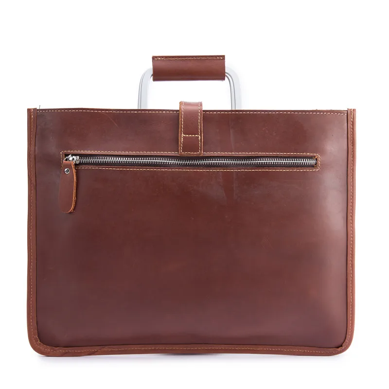 Black Brown Genuine Leather Briefcase For Man Vintage Men Messenger Bag Business Bags Male Tote A4 Document Case Handbags 6077 Black Brown Genuine Leather Briefcase For Man Vintage Men Messenger Bag Business Bags Male Tote A4 Document Case Handbags 6077