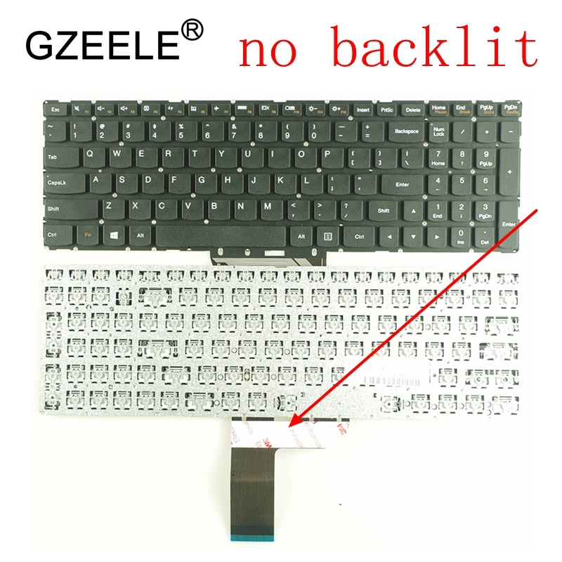 

GZEELE US Laptop Keyboard For Lenovo IdeaPad 700-15 700-15ISK 700-17ISK 700-17 700S-15 700S-15IKB flex3 1570 without backlit