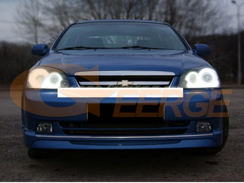 Для Chevrolet Lacetti Optra Nubira 2002-2008 smd комплект светодиодов «глаза ангела» отличное Ультра яркое освещение DRL