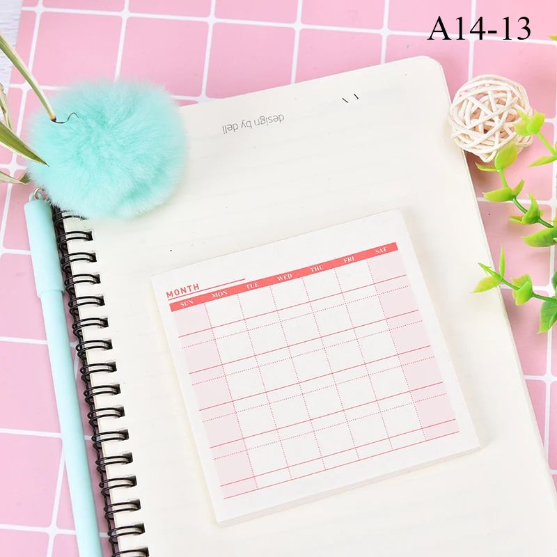 Checklist Planning Memo Desk Diary Planner Stickers Paper Pads Office Memory Crads | Канцтовары для офиса и дома