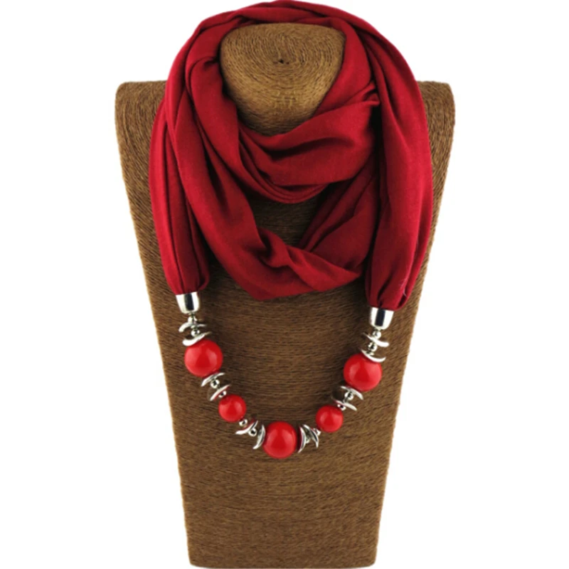 Женское Ожерелье длинное ожерелье из шифона и шелка с бусинами 2019|necklaces for women|necklace