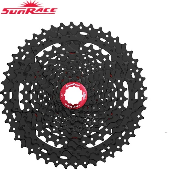 Sunracing CSMS3 11-46T 10 скоростей 10s ширина соотношение MTB горный велосипед запчасти для велосипеда кассетные звездочки и задняя вешалка комплект