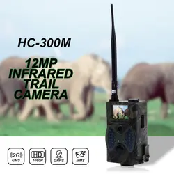 HC300M Охота камера Trail s 2 г MMS GMS 12MP 1080 P фото ловушки ночное видение дикой природы Инфракрасный Chasse Скаутинг