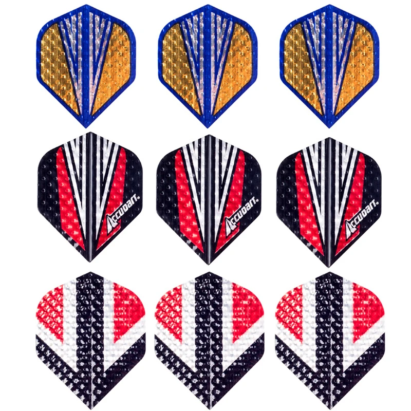 

20pcs/Lot Aluminum Foil Darts Tail Flights Wing Outdoor Sports Professional Dart Flight Wing Cool Design 3 Colors Available