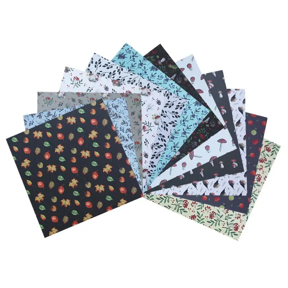 

24pcs DIY Album Scrapbook Pads Paper Hand Account Card Making Background Paper 6 Inch Single-Sided Pattern Craft Paper