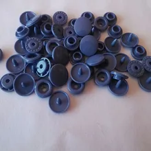 20 комплектов KAM кнопка, защелка для шитье дети двухцветной пластиковой застежки кнопки B32 синего джинсового цвета цвет