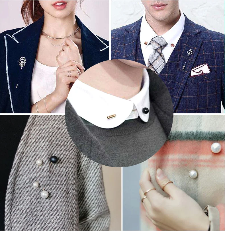 

Pearl pin buckle brooch pin insert fashion coat jacket cardigan sweater shawl scarves decorative buckle