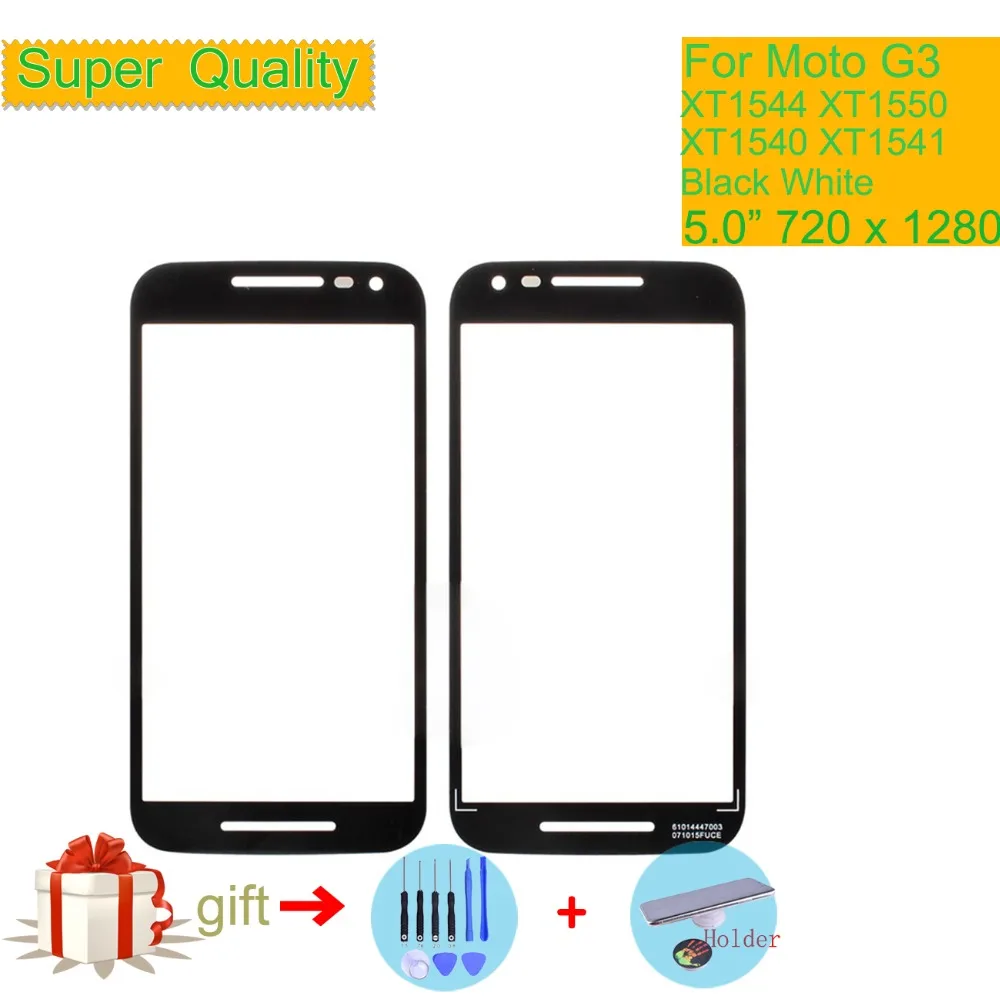 Для Motorola Moto G3 G 3rd Gen 2015 xt1544 xt1550 xt1540 XT1541 XT154 сенсорный экран Переднее внешнее стекло