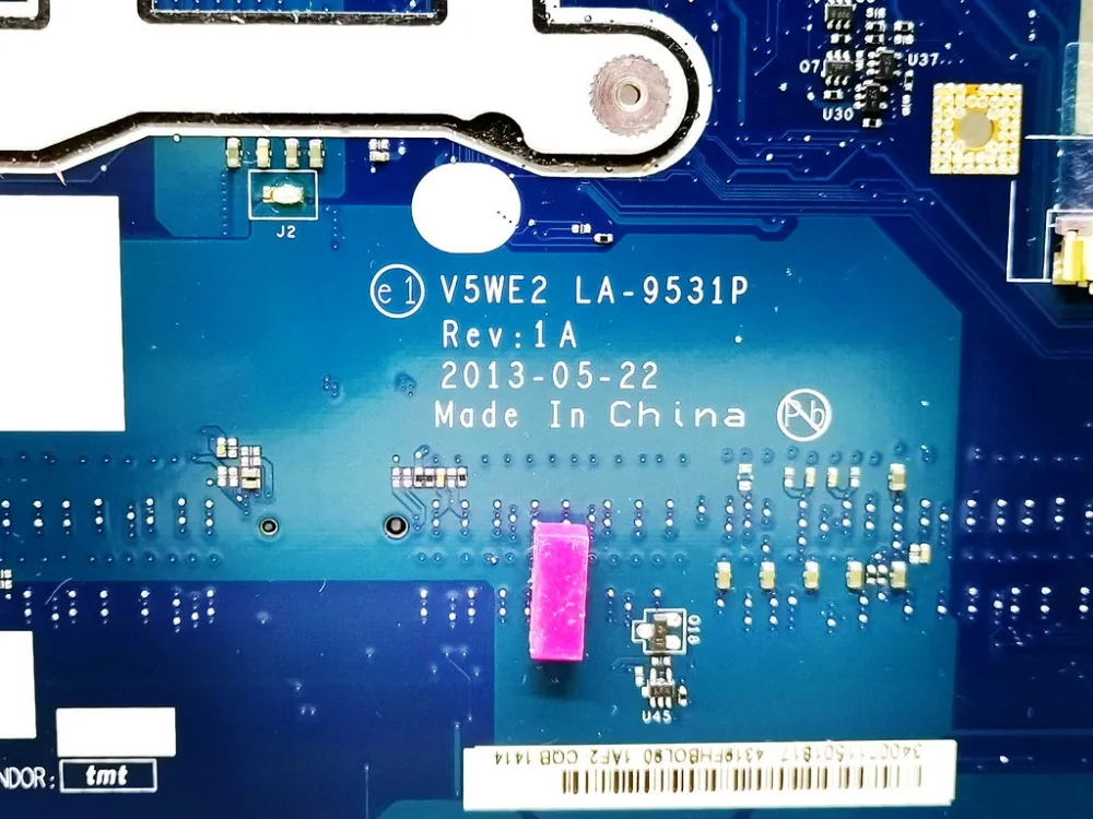 الأصلي لشركة أيسر E1-572G اللوحة المحمول E1-572G I5-4200U HD7640M V5WE2 LA-9531P اختبار جيد شحن مجاني