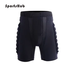 SPORTSHUB черный 3D мягкий велосипедный короткий защитный набедренный коврик MTB дорожный велосипедные шорты защита от падения шорты C0037