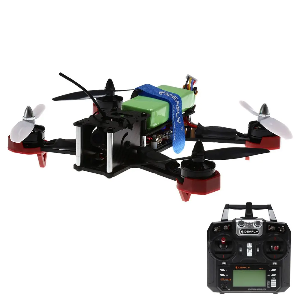 

Ideafly F210 5.8G FPV 700TVL HD Camera 10 Channel 2.4G Quadcopter with F3 Flight Controller / I10 Transmitter Safe Flight
