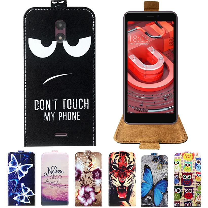 

For DEXP BS650 Case Newest Cartoon PU Leather Flip Case For DEXP BS650 Cover 5.0" Phone Case Bag